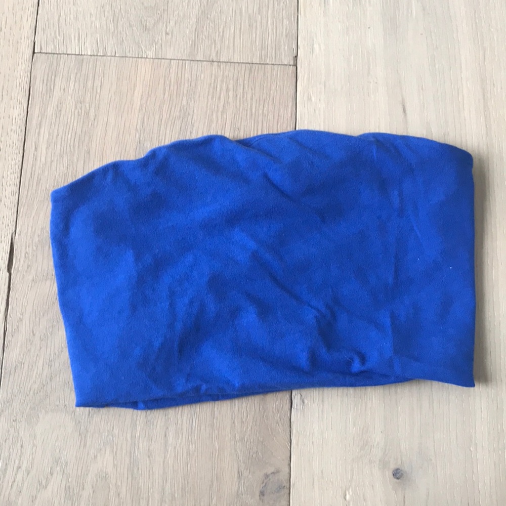 Royal Blue Garage Tube Top